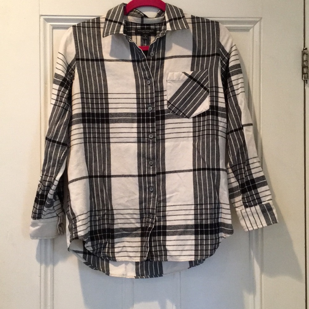 Banana Republic Soft Wash Flannel